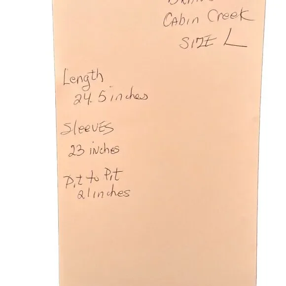 Vintage Cabin Creek Turtleneck Sweater Size L Cottage Core Country Grandma Long - Picture 11 of 11